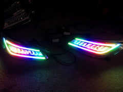 9th Gen Accord Touring Headlight & Fog Light Complete Assemblies Bundle