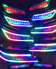 9th Gen Accord Touring Headlight & Fog Light Complete Assemblies Bundle