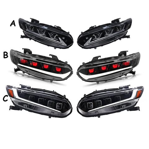 10th Gen Accord RGB Aftermarket Headlight Build