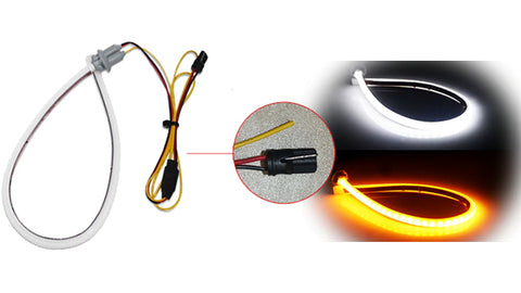 13-15 Accord Sedan Halogen-to-LED DRL Upgrade Semi-PNP Switchback