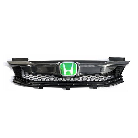9.5G Accord Coupe Grille & Emblem - Gloss Carbon Fiber Wrapped