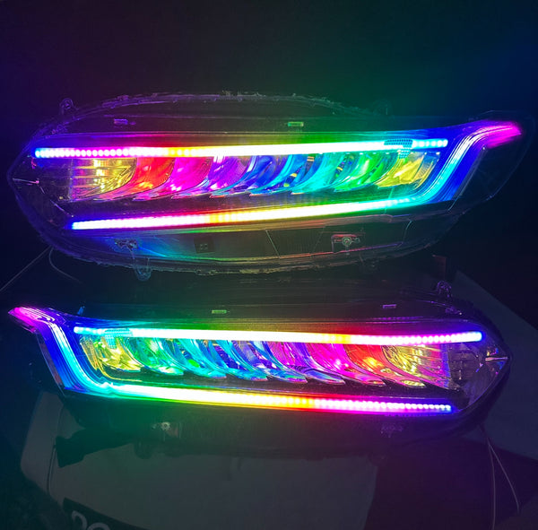 10th Gen Accord RGB Headlight Complete Assemblies