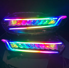 10th Gen Accord RGB Headlight Complete Assemblies