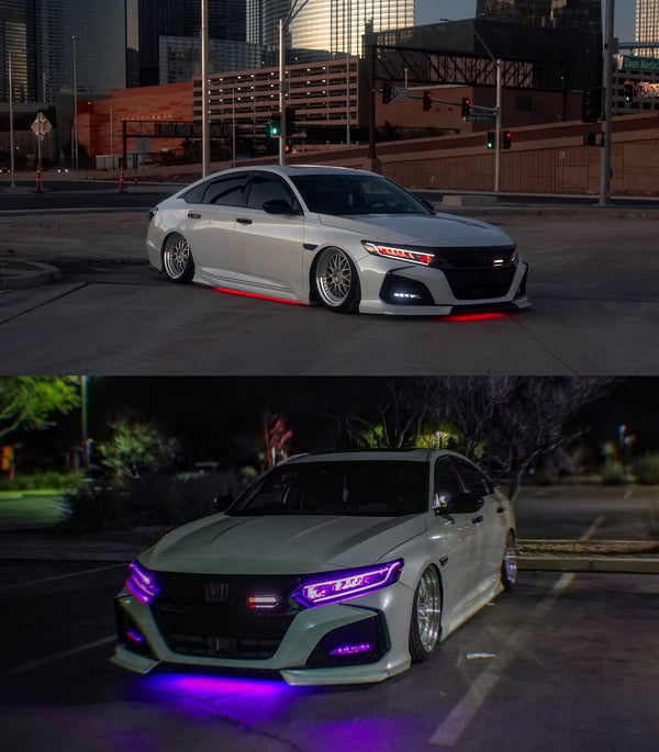 10th Gen Accord RGB Headlight Complete Assemblies