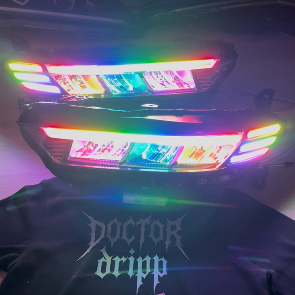 11th Gen Accord RGB Headlight Complete Assemblies