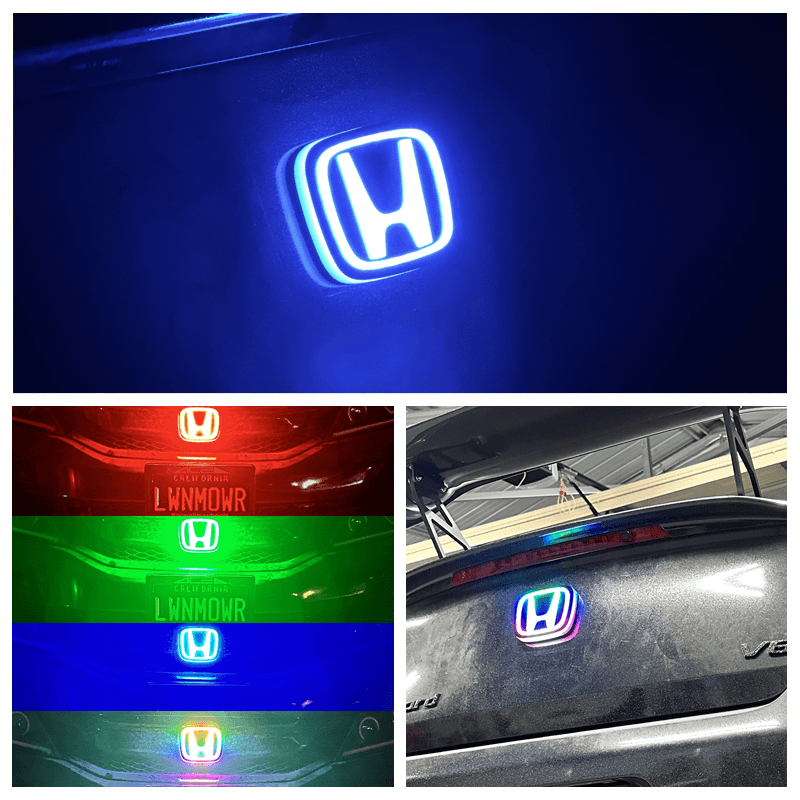 9G Accord RGB Chasing LED Badge