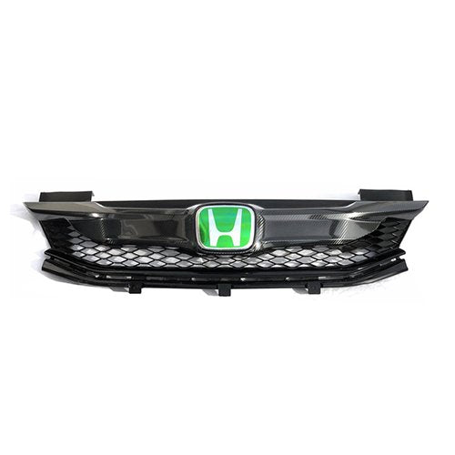 9.5G Accord Coupe Grille & Emblem - Gloss Carbon Fiber Wrapped