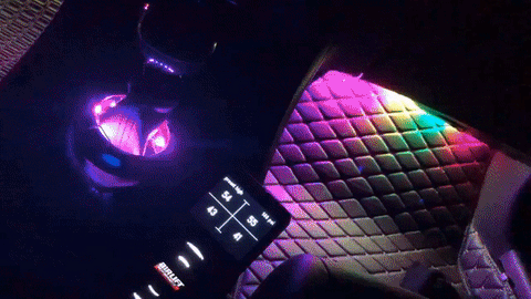 Interior Footwell RGB Chasing LED Strips Kit